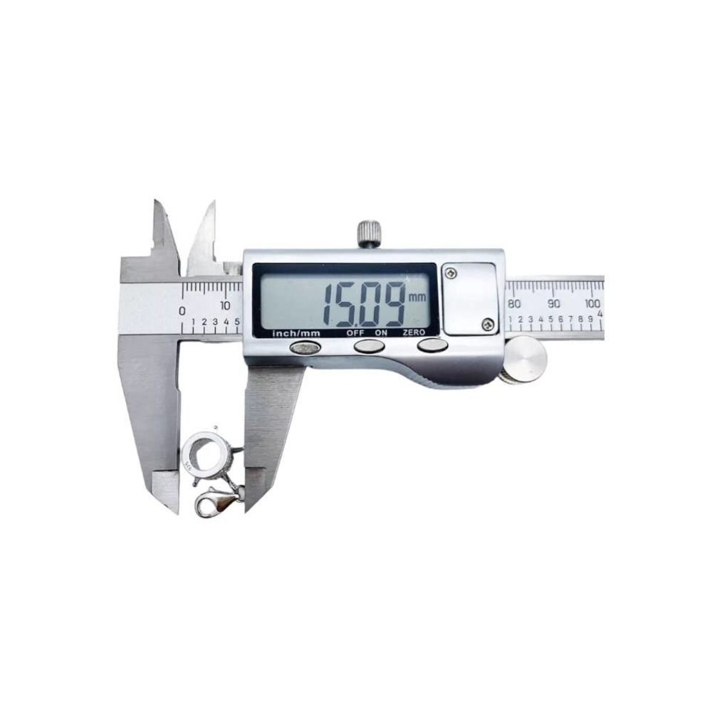 925 Sterling Silver Round Pavé and Bezel Set Crystal Crown Charm - Picture 5 of 5